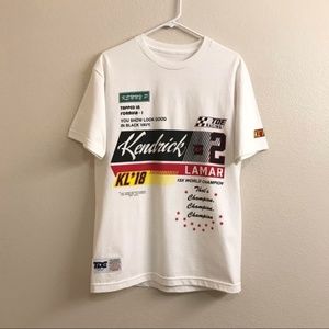 Limited Edition TDE Top Dawg Entertainment Kendrick Lamar KL18 Tee Size Medium